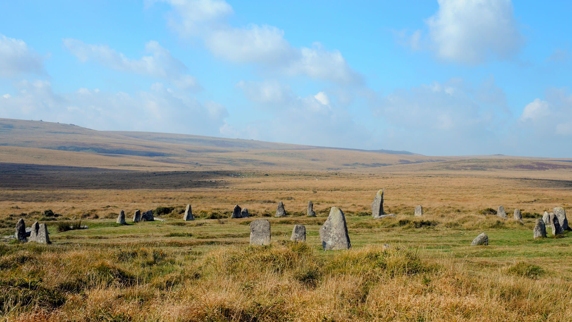 Scorhill Stone Circle Gidleigh Common, near Chagford, Devon
